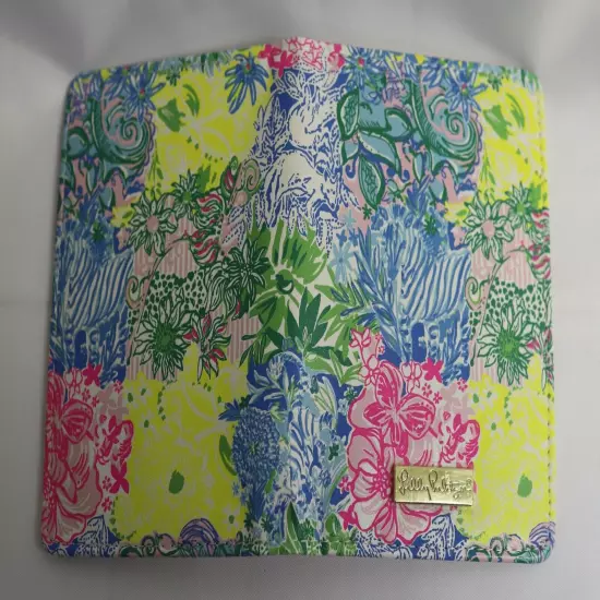 Lilly Pulitzer Travel Set Passport Cover Holder 2 Luggage Tags Cheek to Cheek