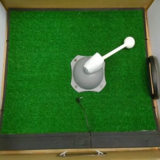 Club Champ Professional Golf Simulator Virtual Golf Course Trainer 23" x 20" in