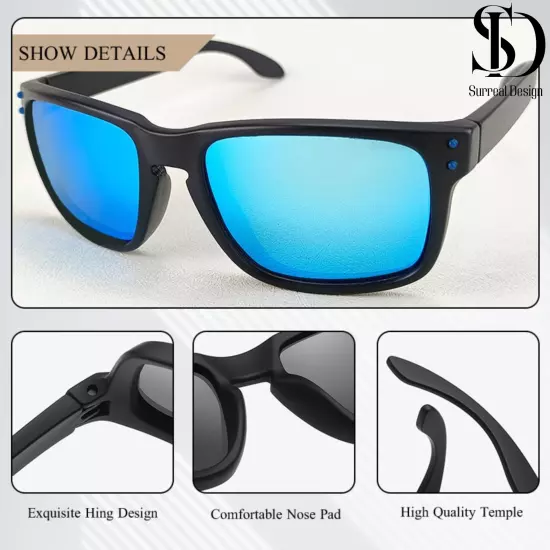 Polarized Men Sunglasses Driving Fishing Glasses Unisex Travel Outdoor UV400