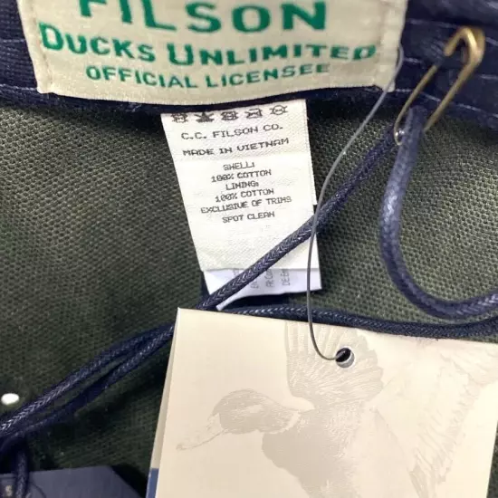 Filson Logger Baseball Cap Ducks Unlimited Hat