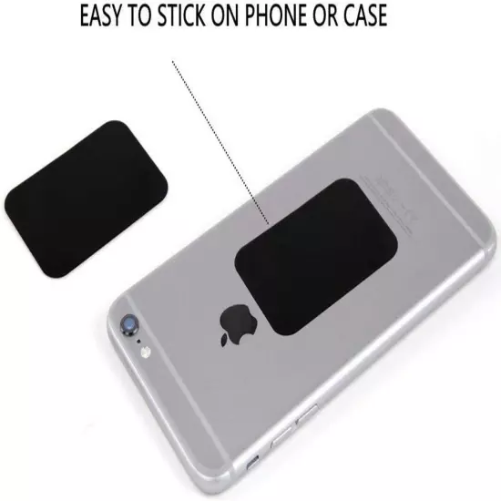 Best Tek Mount Metal Plate, Phone Magnet Sticker, Metal Plate for Magnetic Mount