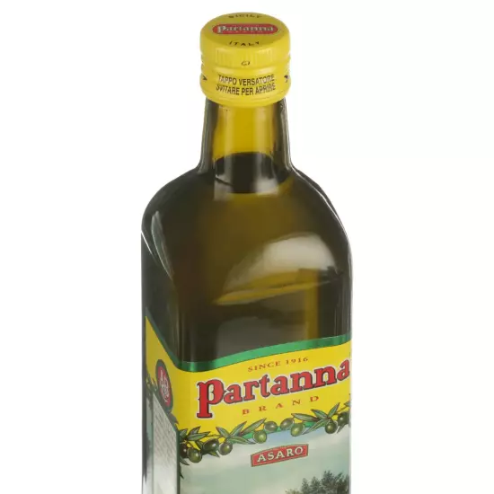 Partanna Organic Unfiltered Extra Virgin Olive Oil, 25.5 Fl Oz