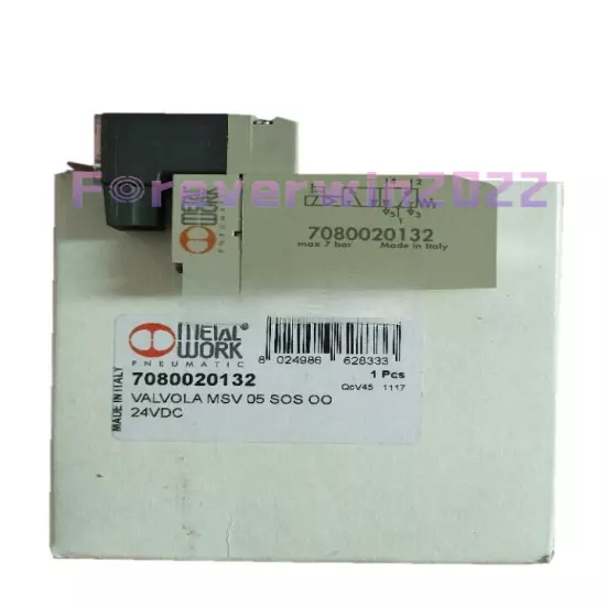 1PCS NEW FOR METAL WORK Solenoid Valve 7080020132 NEW IN BOX