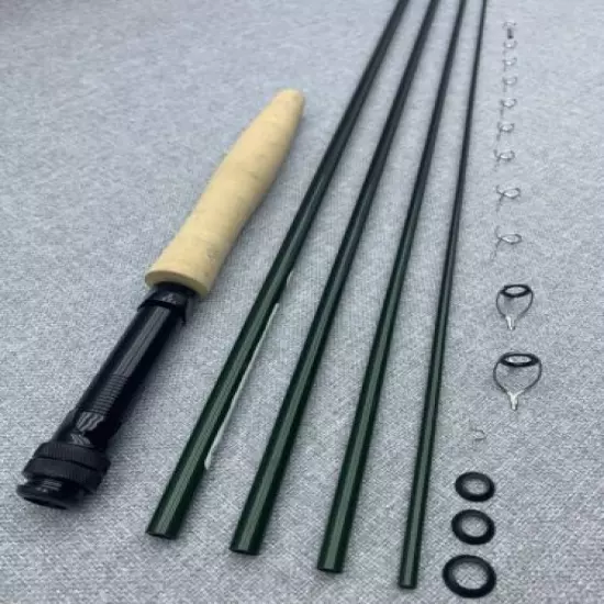 9 ft 5wt Fly Rod Building Kit With RAIN SHADOW - UNITY blank