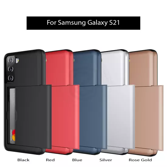 For Samsung Galaxy S24 S23 S22 S21 FE S20 Plus Ultra S10 S9 Case Wallet Card