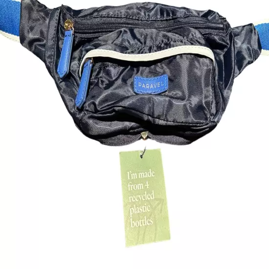 Paravel Fanny Pack Fold-up Belt Bag Scuba Navy Blue NWT 5 Star Reviews