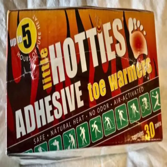 Little Hotties Adhesive Toe Warmers 30 Pairs BD0497