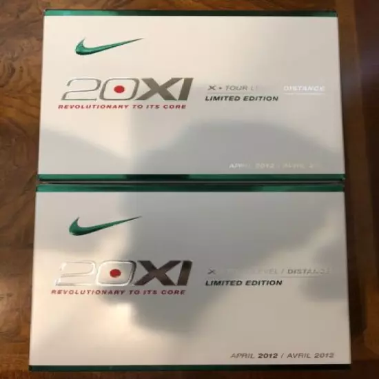 Nike MASTERS AUGUSTA NATIONAL Limited Edition 20xi golf balls new in box 2 DOZEN