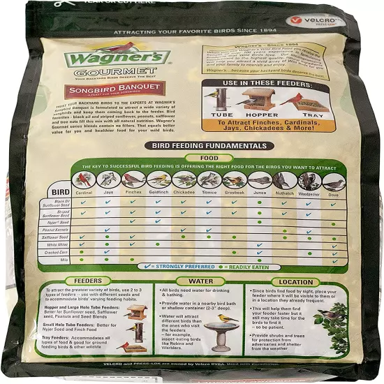 82042 Songbird Banquet Wild Bird Food, 5-Pound Bag