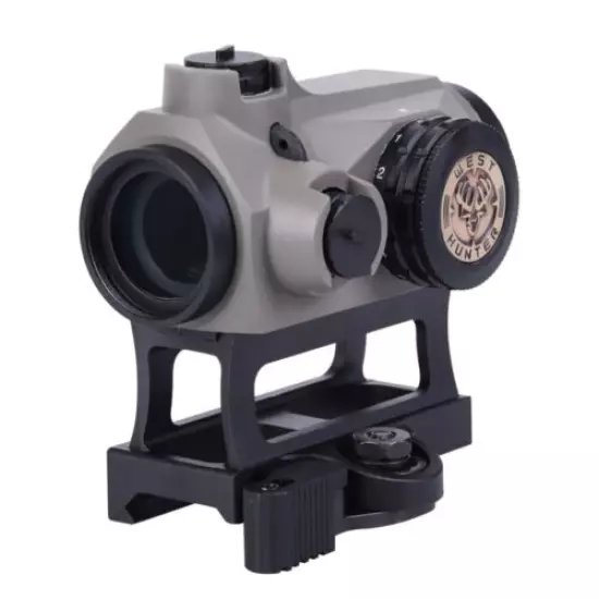 WestHunter RD-X Gen II 1X22 Red Dot Sights Tactical Reflex Picatinny Riser Mount