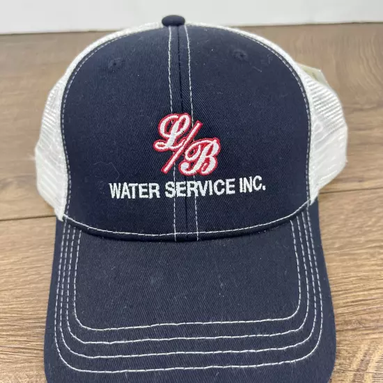 LR Water Services Hat Blue LR Hat Adjustable Adult Size Hat Blue Cap