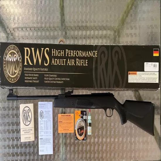 RWS DIANA Model 34 P .177 Air Rifle Synthetic Stock Germany