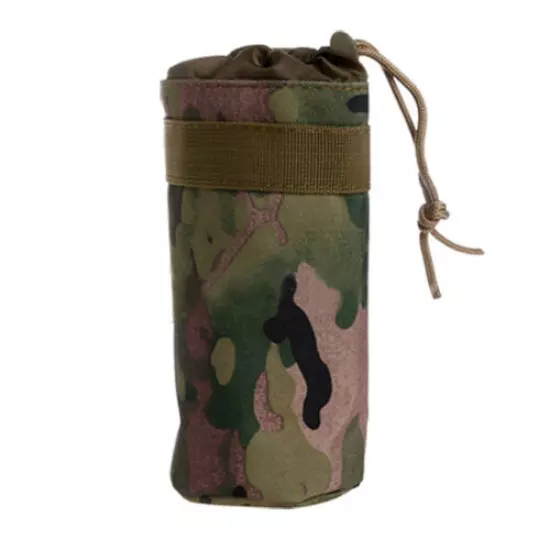 Outdoor Tactical Molle Water Bottle Bag Kettle Sleeve Pouch Holder Bag