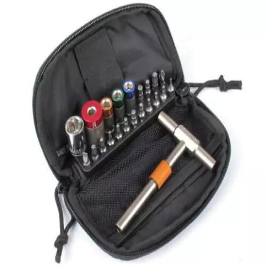 Fix It Sticks Four Torque Limiter Kit, 16 Bits, T-Way Wrench and Deluxe Case