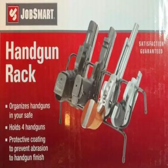 Handgun Rack Pistol Gun Stacking Revolver Safe Storage Stand Display Holder