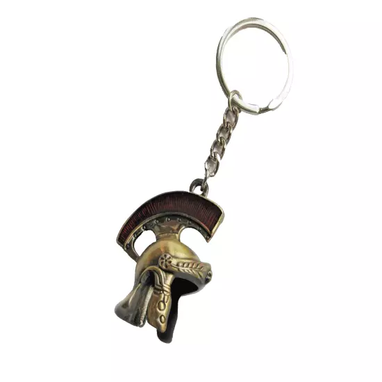 Gladiator Helmet Keychain Roman Helmet Keyring Rome Soldier Helmet Keychain