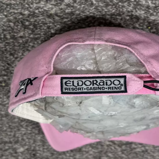 2018 SUPERBOWL LII EL DORADO RESORTS SUPER BASH CAP COLOR PINK GOOD CONDITION 