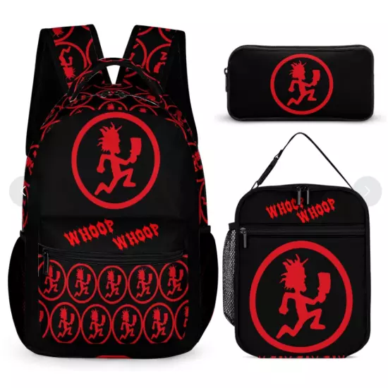 Hatchet Man ICP Insane Clown Posse Juggalo 3 piece backpack set