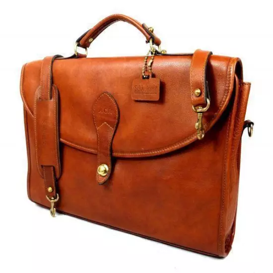 Schlesinger Town Country Genuine Leather Briefcase 80