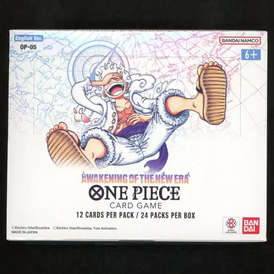 One Piece CCG AWAKENING OF THE NEW ERA OP-05 English Sealed Booster Box 24 packs