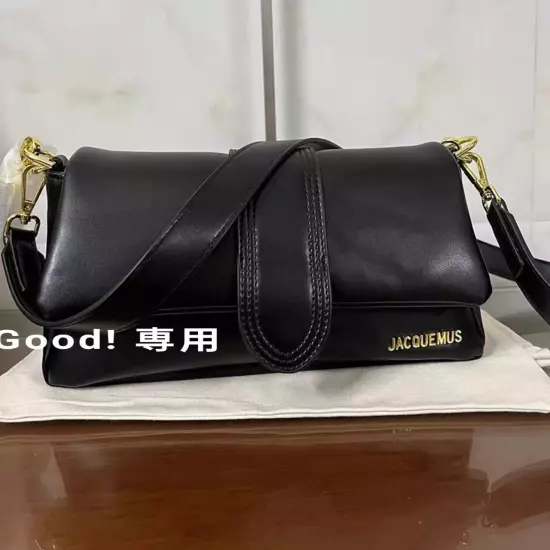 JACQUEMUS Black Shoulder Bag Fashion Women's Bags Outlet New