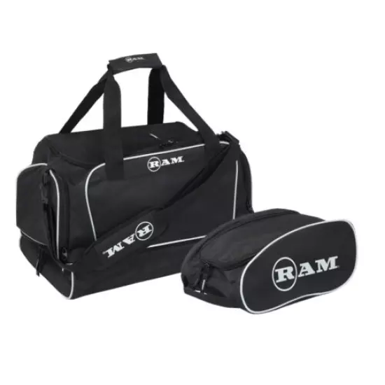 Ram Golf Duffel Bag / Gym Bag / Sports Holdall with Free Golf Shoe/Boot Bag