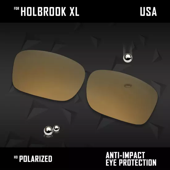 Anti Scratch Polarized Replacement Lenses for-Oakley Holbrook XL OO9417 Options