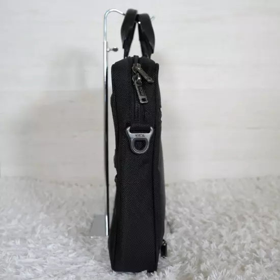 Tumi 2Way Business Bag Handle Leather A4 Storage Possible