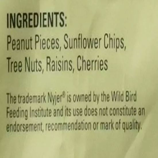 82072 Gourmet Nut & Fruit Wild Bird Food, 5 Pound (Pack of 1)