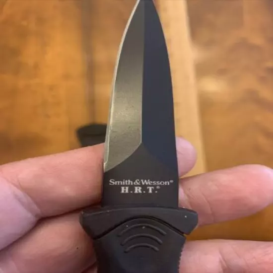 Smith and Wesson HRT boot knife 