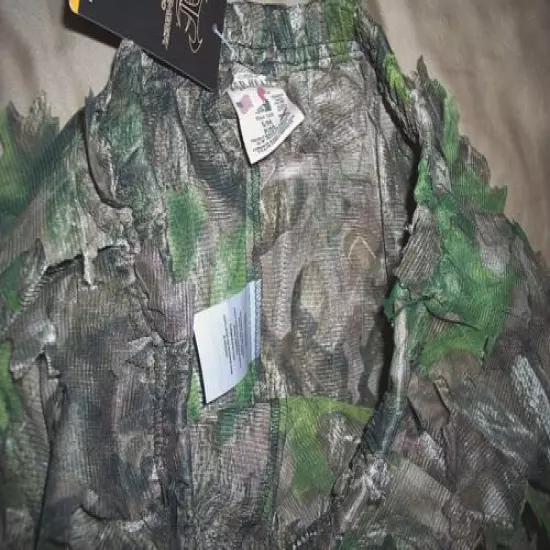 Mens Small / Med Camo Pants Snipper Suit Ghille Suit True Timber 3D Leaf Camo