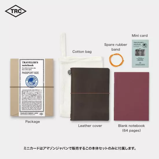 DESIGNPHIL Travelers Company Traveler's Note Passport Size Limited Edition