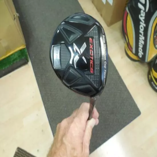 Exotics RH 15* Beta 3 Wood w/Matrix HD 7m3.1 BlackTie Stiff Graphite Shaft (L)