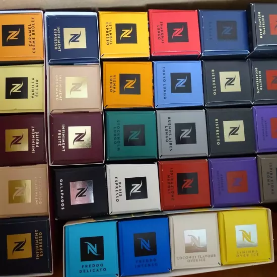 100X NESPRESSO ORIGINAL LINE CAPSULES MIX FLAVORS EXPRESS UPS SHIPPING Worldwide