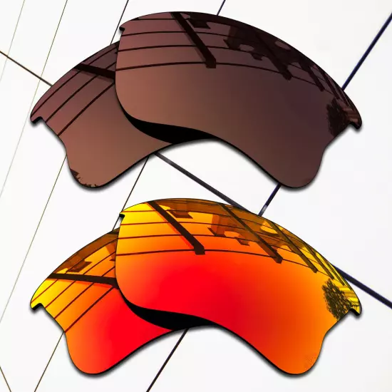 POLARIZED Replacement Lenses for-Oakley Flak Jacket XLJ OO9009 Option