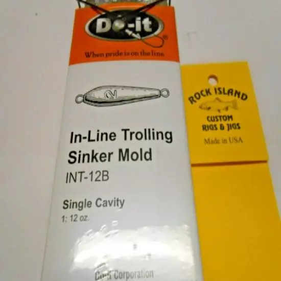 3141 DO-IT TROLLING SINKER MOLD 12 oz I REFUND EXCESS SHIPPING