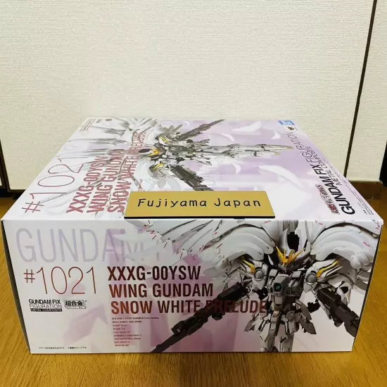 GUNDAM FIX FIGURATION METAL COMPOSITE WING GUNDAM SNOW WHITE PRELUDE Bandai