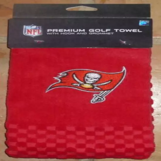 NFL Embroidered Tri-fold Golf Towel - Tampa Bay Buccaneers