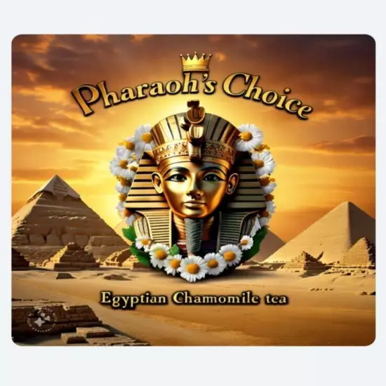 PHAROAHS CHOICE Egyptian Chamomile loose leaf tea by HERBAL MAJIK Food Grade 