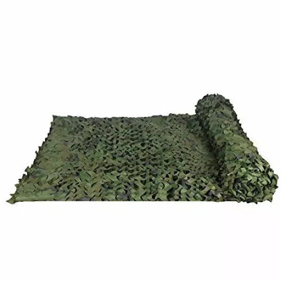 Bulk Roll Camo Netting For Hunting Military Decoration Sunshade (Woodland)