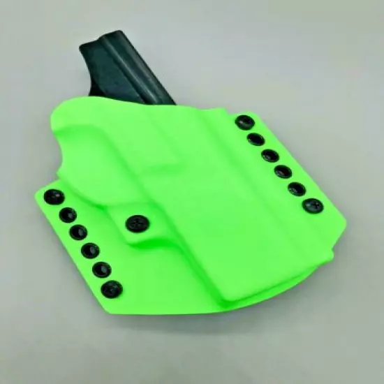 Fits a Glock 26 27 Zombie Green Kydex OWB Outside Waistband Holster Veteran USA