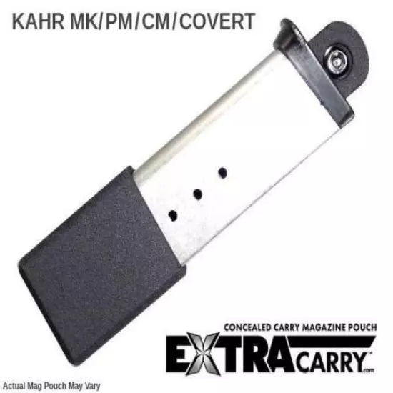 Magazine Pouch - KAHR MK, PM, CM, Covert 9mm - 7 Rnd or Extended Grip (NO MAG)