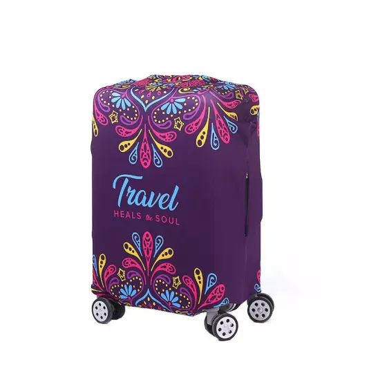 Travel Trolley Case Cover Protector Suitcase Cover Luggage Storage Cover Elastic