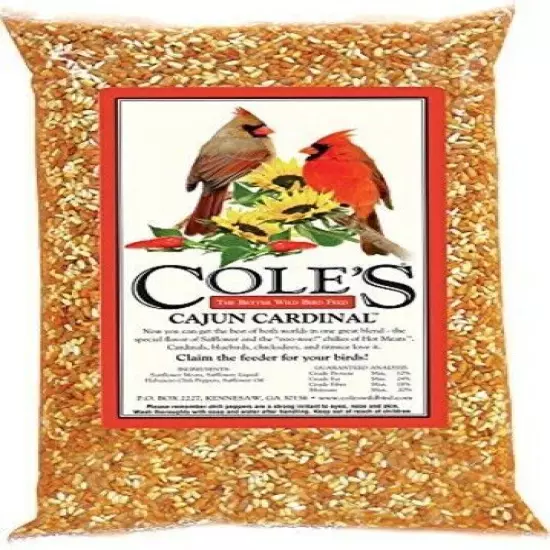 Cole's CB20 Cajun Cardinal Blend Bird Seed, 20-Pound 1a