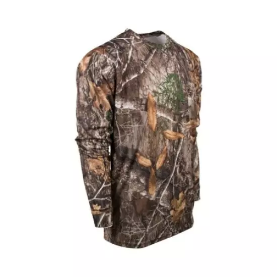 King's Camo Hunter Series Long Sleeve Shirt Realtree Edge Medium