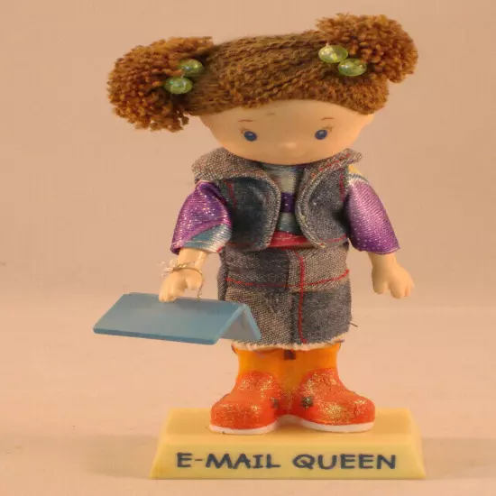 Girl Power by RUSS Bobble-Chic Bobblehead E-MAIL QUEEN - No Box