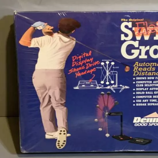 Vintage 1990 Dennco Good Sports The Original Electronic Swing Groover Sealed