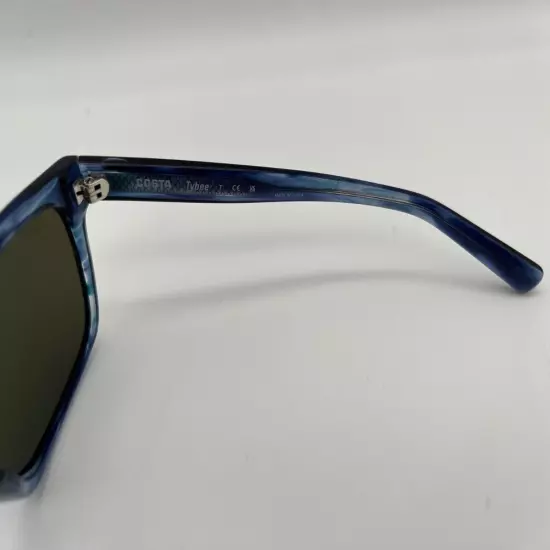 NEW Costa Del Mar TYBEE Polarized Sunglasses Ocean Currents/ Blue Mirror Glass