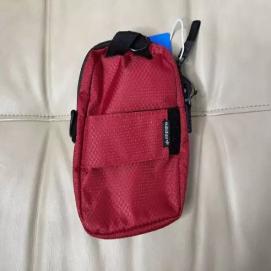 Adidas Originals Red Black Utility Festival Crossbody Bag NWT