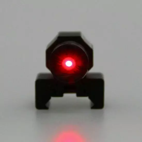 1-6x Tactical Red Laser Beam Dot Sight Scope For Gun Rail Pistol Weaver 11/20mm